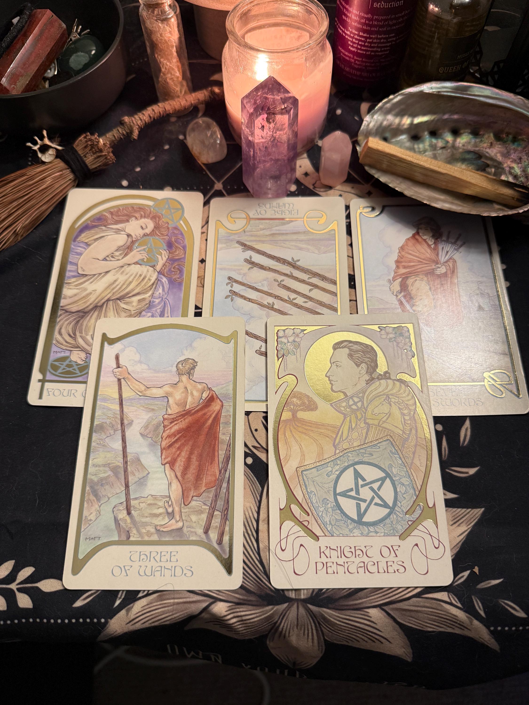 SAME DAY Spellwork Consultation Tarot Reading (Love, Career, School, Reconciliation, General Situation)
