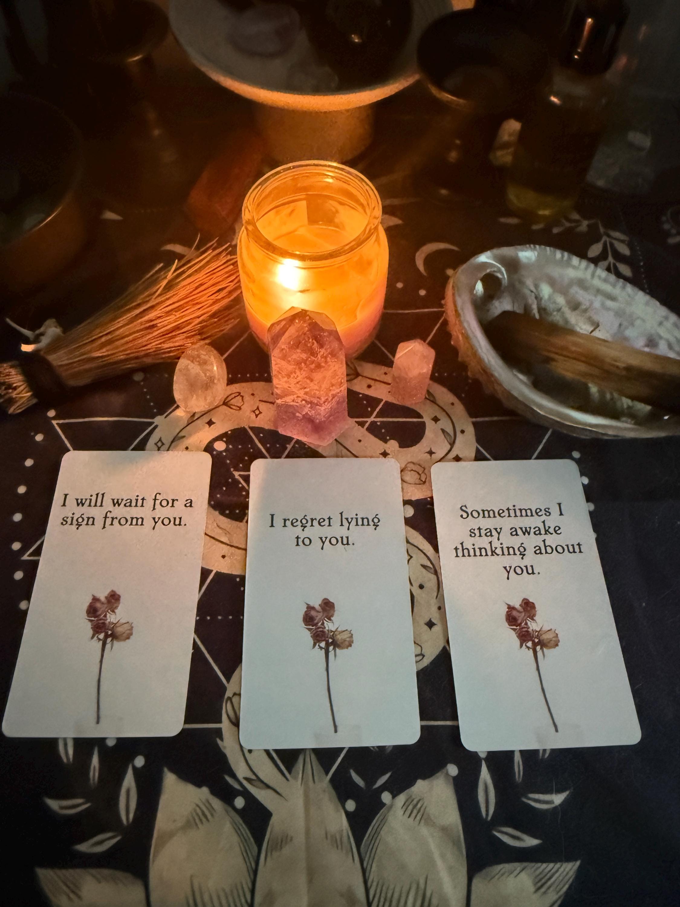 SAME DAY Messages From Your Person Oracle Reading (Ex, Current Lover, Crush, Divorce, Twin Flame, Soul Mate etc)