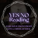 SAME HOUR Yes/No Pendulum or Tarot Reading Same Day - Love, Career, Reconciliation